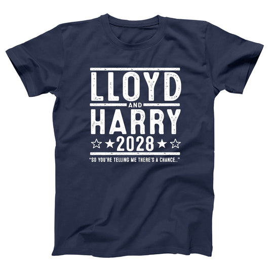 Lloyd and Harry 2028 Election - Donkey Tees T-shirt