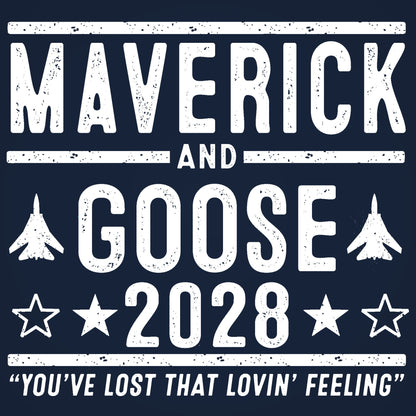Maverick And Goose 2028 Election - Donkey Tees T-shirt