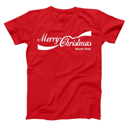Merry Christmas North Pole Cola - Donkey Tees T-shirt