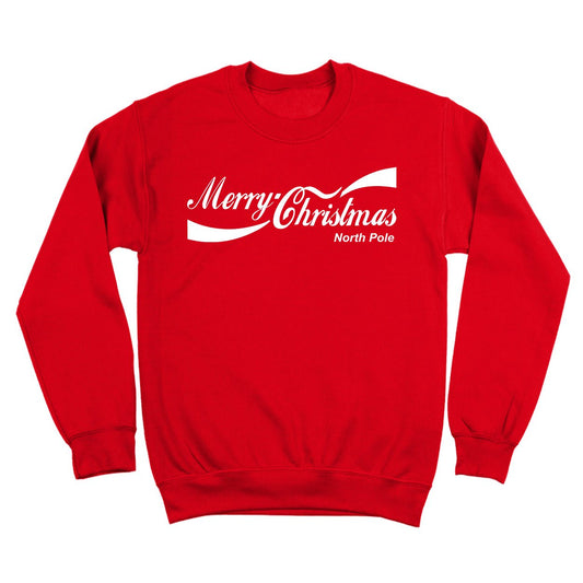 Merry Christmas North Pole Cola - Donkey Tees T-shirt