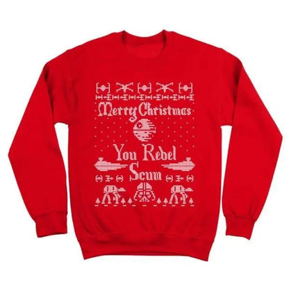 Merry Christmas You Rebel Scum - Donkey Tees T-shirt