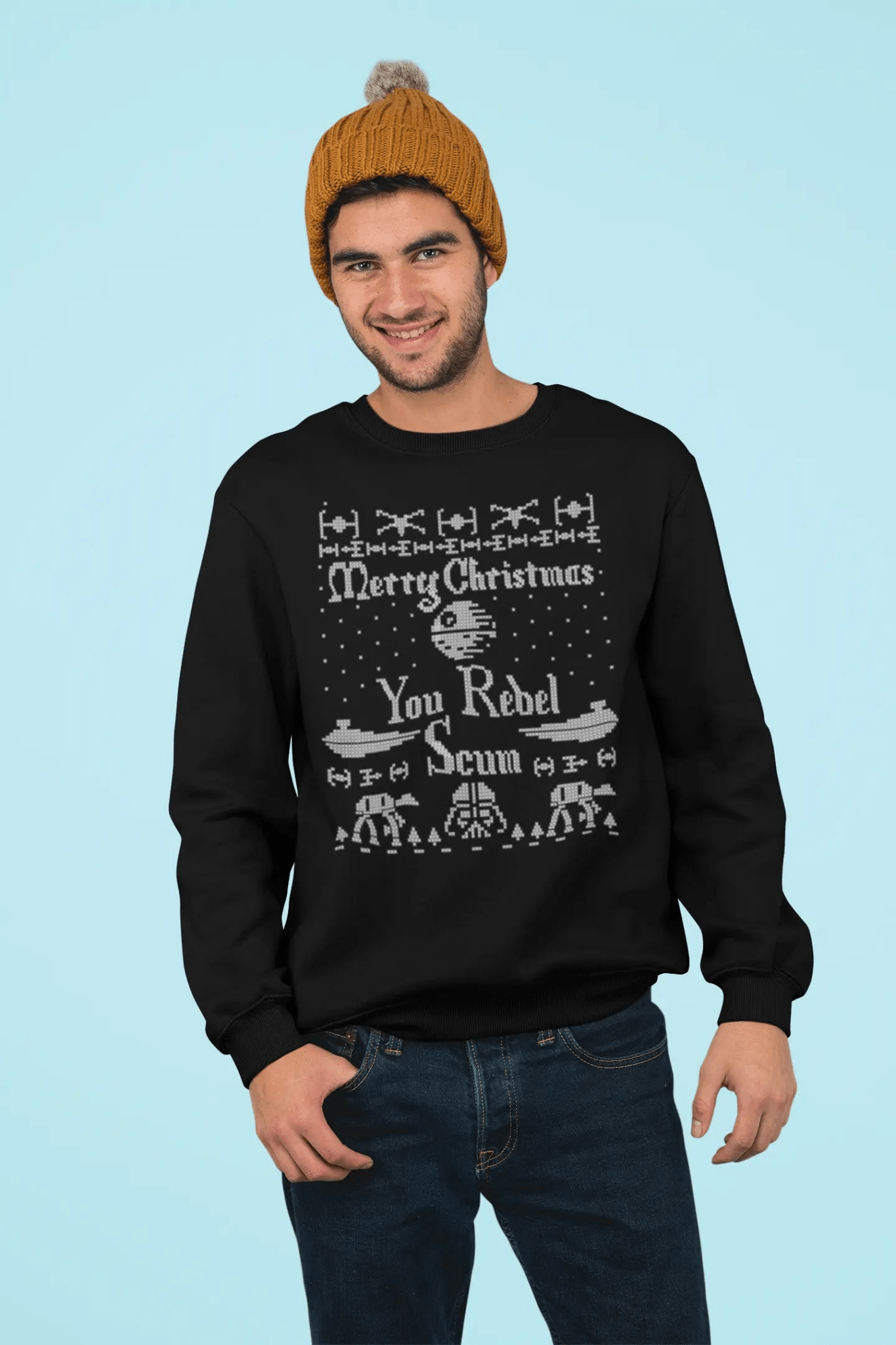 Merry Christmas You Rebel Scum - Donkey Tees T-shirt