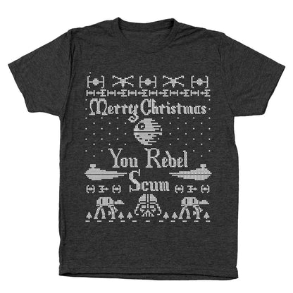 Merry Christmas You Rebel Scum - Donkey Tees T-shirt