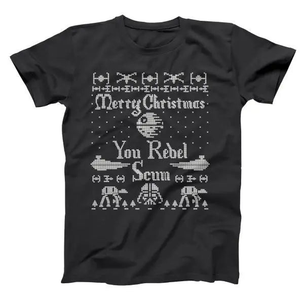 Merry Christmas You Rebel Scum - Donkey Tees T-shirt
