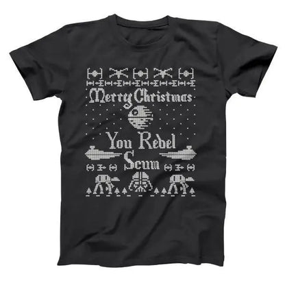 Merry Christmas You Rebel Scum - Donkey Tees T-shirt
