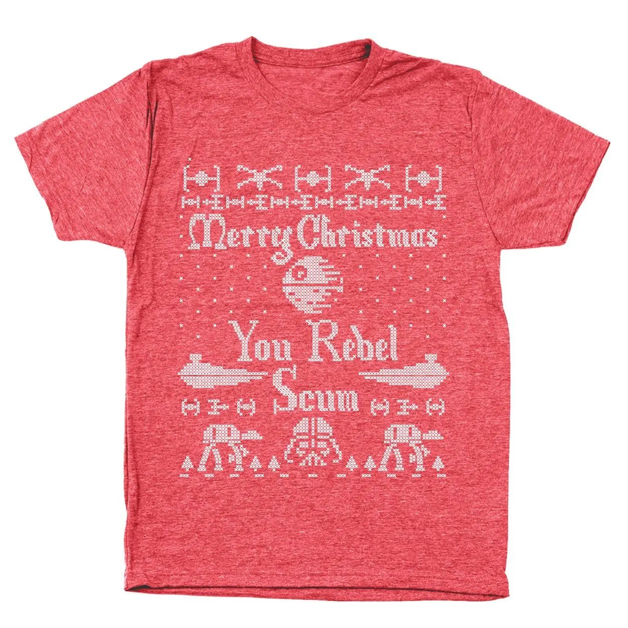 Merry Christmas You Rebel Scum - Donkey Tees T-shirt