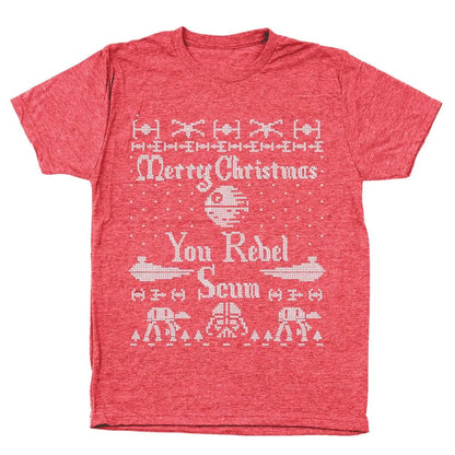 Merry Christmas You Rebel Scum - Donkey Tees T-shirt
