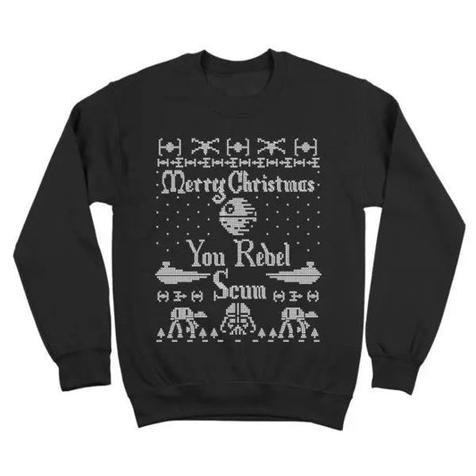 Merry Christmas You Rebel Scum - Donkey Tees T-shirt