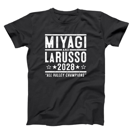 Miyagi And LaRusso 2028 Election - Donkey Tees T-shirt