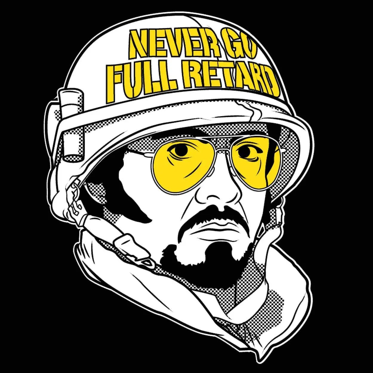 Never Go Full Retard - Donkey Tees T-shirt