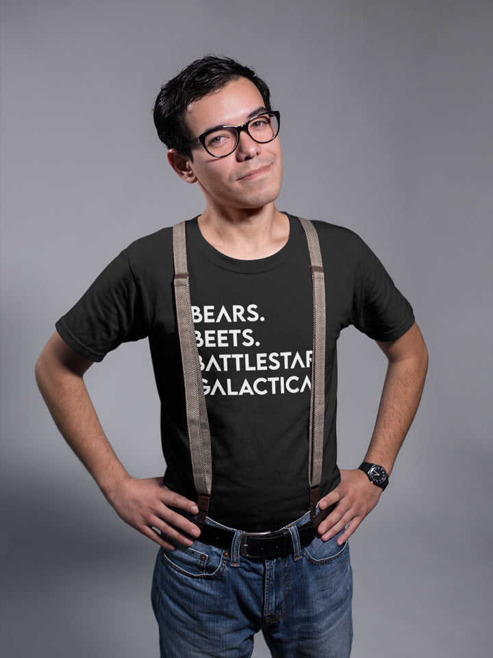 Bears Beets Battlestar Galactica Tshirt - Donkey Tees