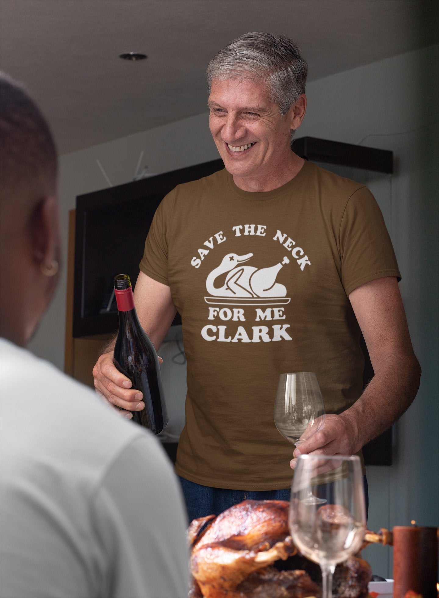 Save The Neck For Me Clark - Donkey Tees T-shirt