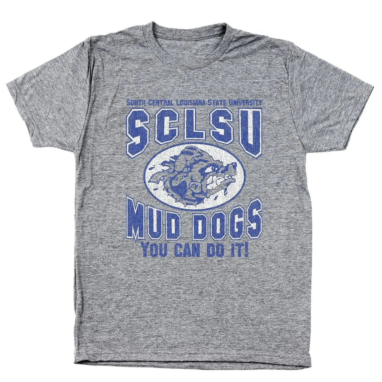 SCLSU You Can Do It Mud Dogs - Donkey Tees T-shirt