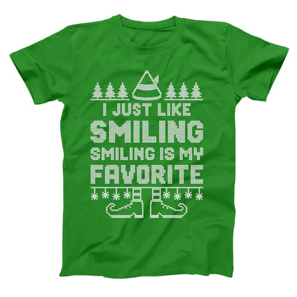 Smiling Is My Favorite - Donkey Tees T-shirt