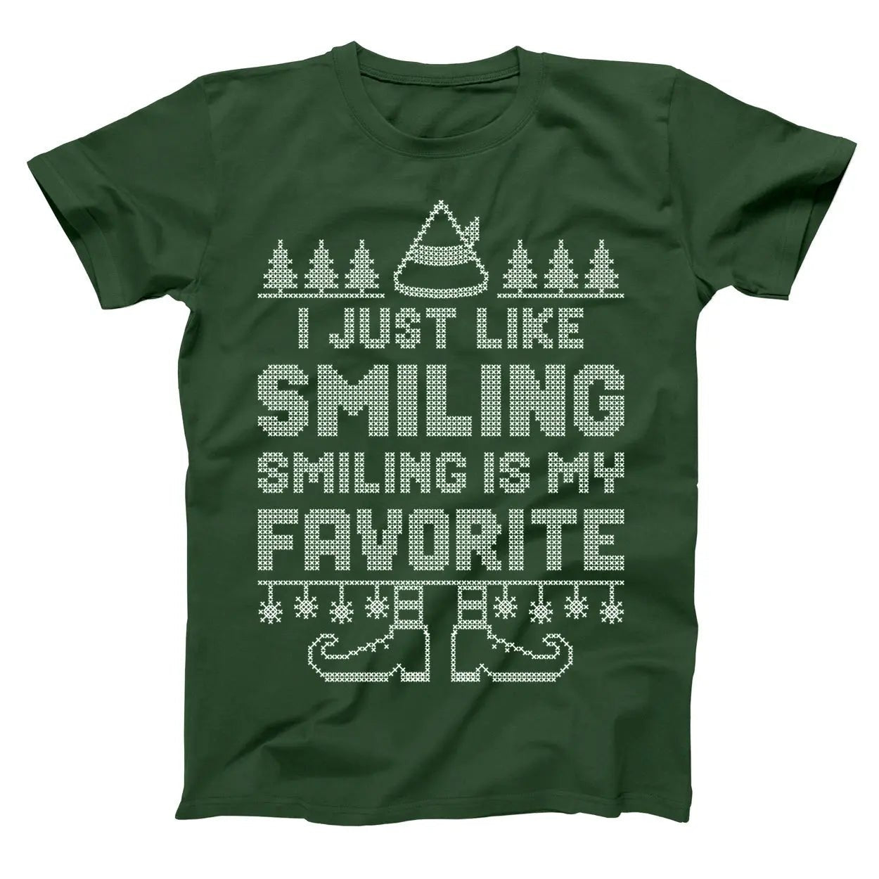Smiling Is My Favorite - Donkey Tees T-shirt