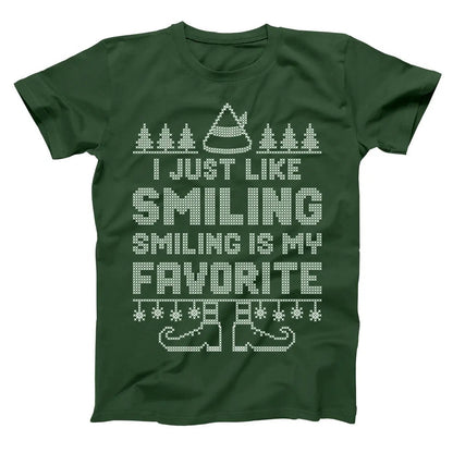 Smiling Is My Favorite - Donkey Tees T-shirt