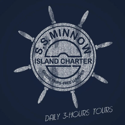 SS Minnow Island Charter - Donkey Tees T-shirt