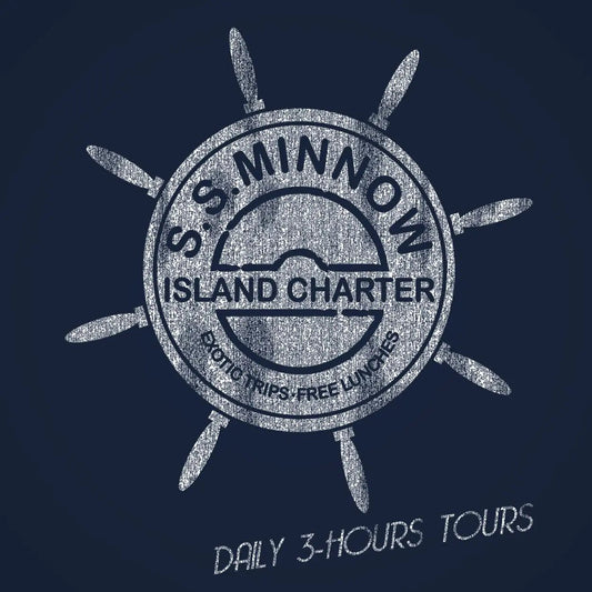 SS Minnow Island Charter - Donkey Tees T-shirt