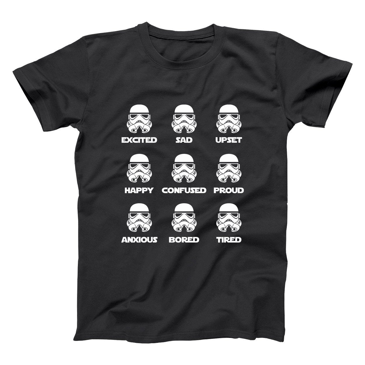 Storm Trooper Emotions - Donkey Tees T-shirt