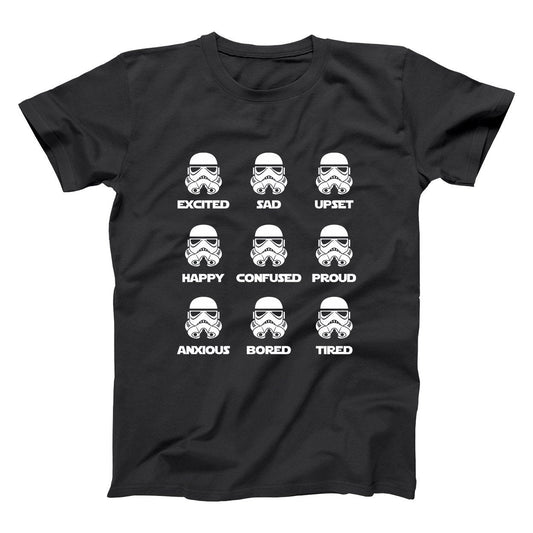 Storm Trooper Emotions - Donkey Tees T-shirt
