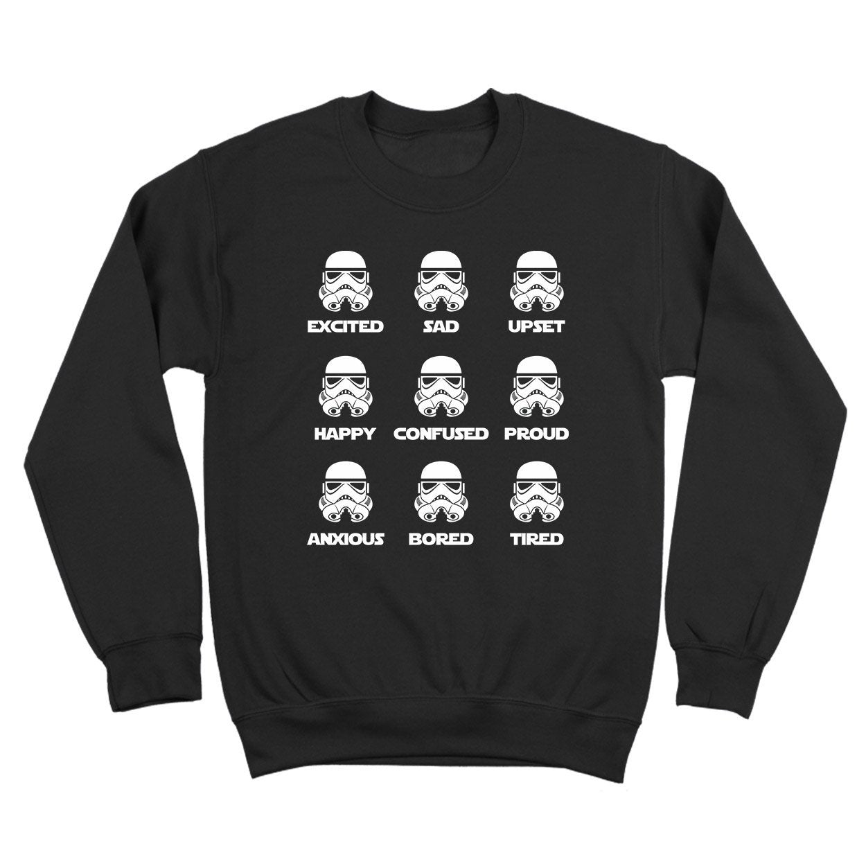 Storm Trooper Emotions - Donkey Tees T-shirt