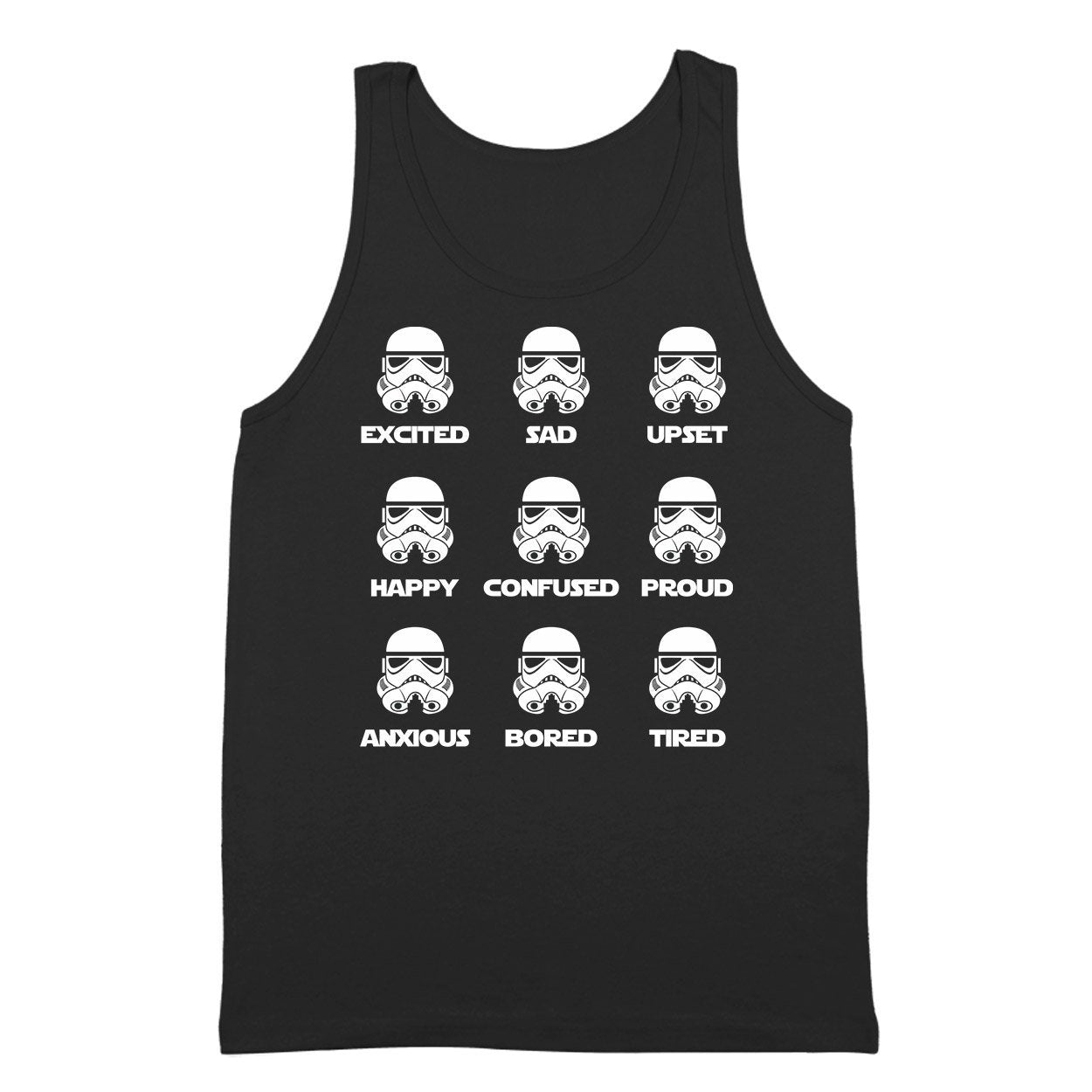 Storm Trooper Emotions - Donkey Tees T-shirt