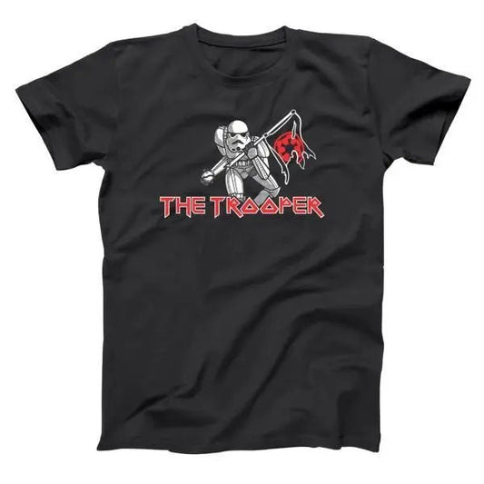 The Storm Trooper Maiden - Donkey Tees T-shirt