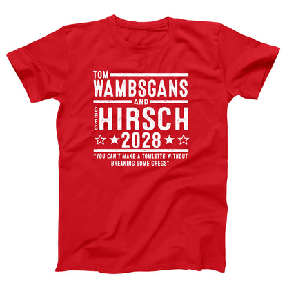 Tom And Greg 2028 Election - Donkey Tees T-shirt