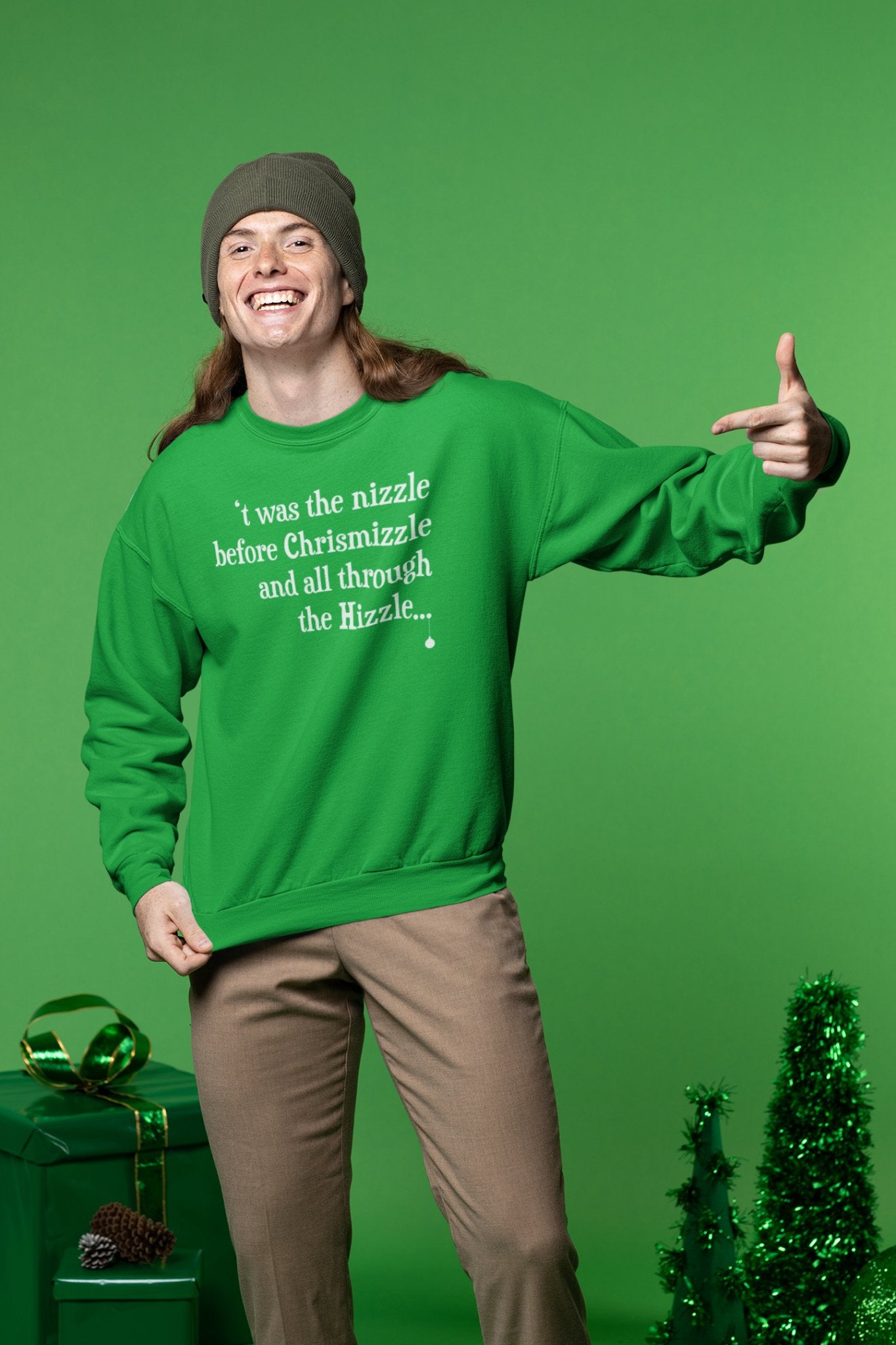T'was the Nizzle Before Chrismizzle - Donkey Tees T-shirt