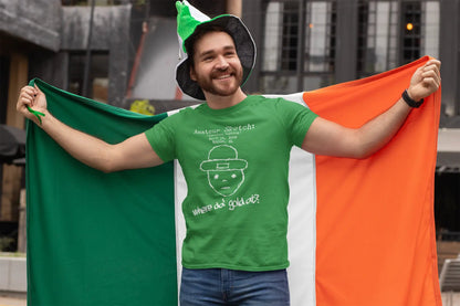 Where Da Gold At Leprechaun - Donkey Tees T-shirt