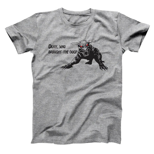 Who Brought The Dog - Donkey Tees T-shirt