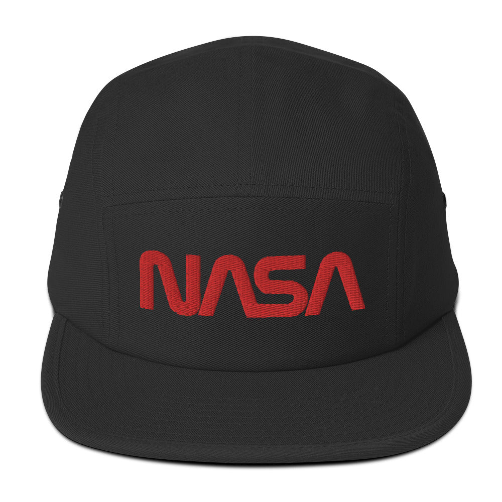 NASA Five Panel Cap Tshirt - Donkey Tees