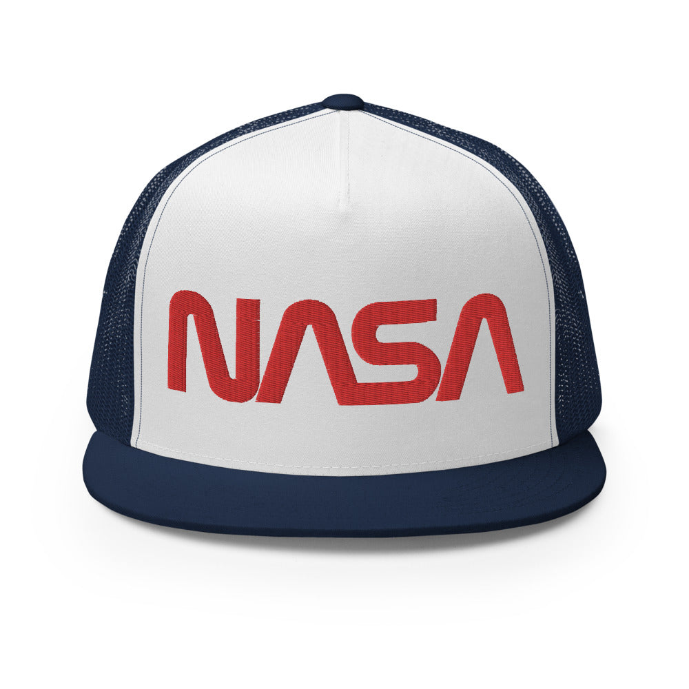 NASA Trucker Cap Tshirt - Donkey Tees