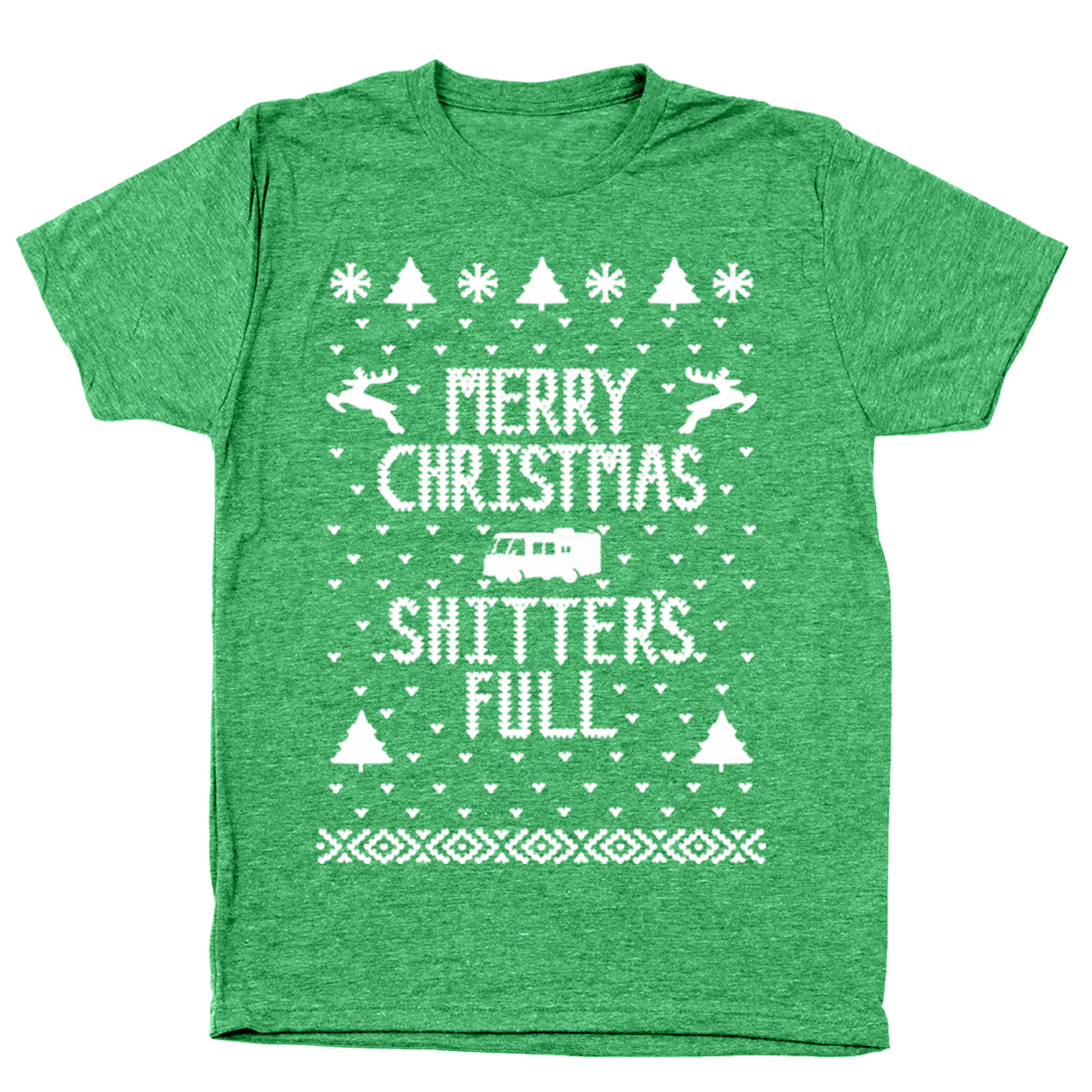 Merry Christmas Shitter's Full Tshirt - Donkey Tees