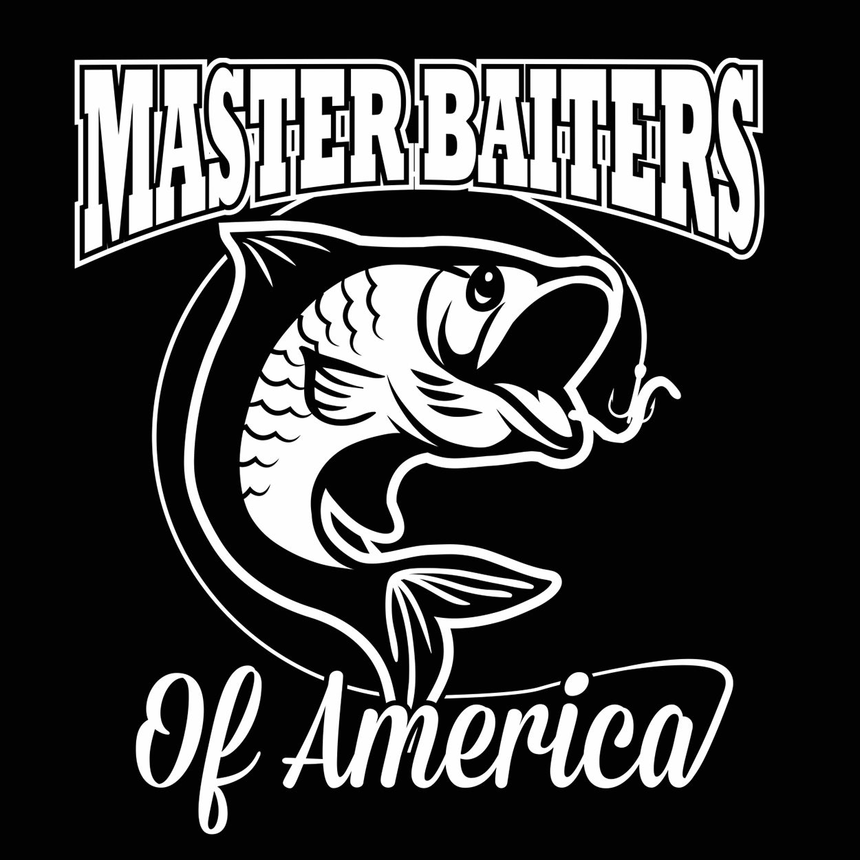 Master Baiter Fishing Club Tshirt - Donkey Tees