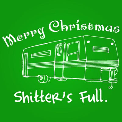 Camper Merry Christmas Shitter's Full - DonkeyTees