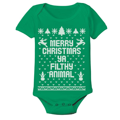 Merry Christmas Ya Filthy Animal Baby