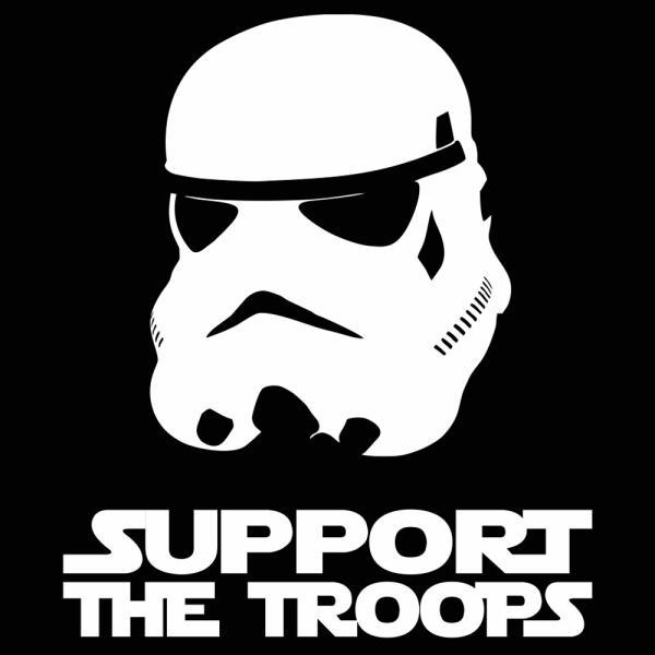Support The Troops - DonkeyTees