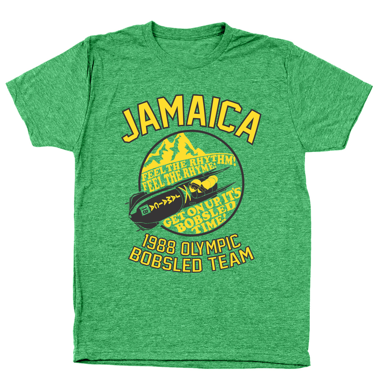 Jamaica 1988 Olympic Bobsled Team Tshirt - Donkey Tees