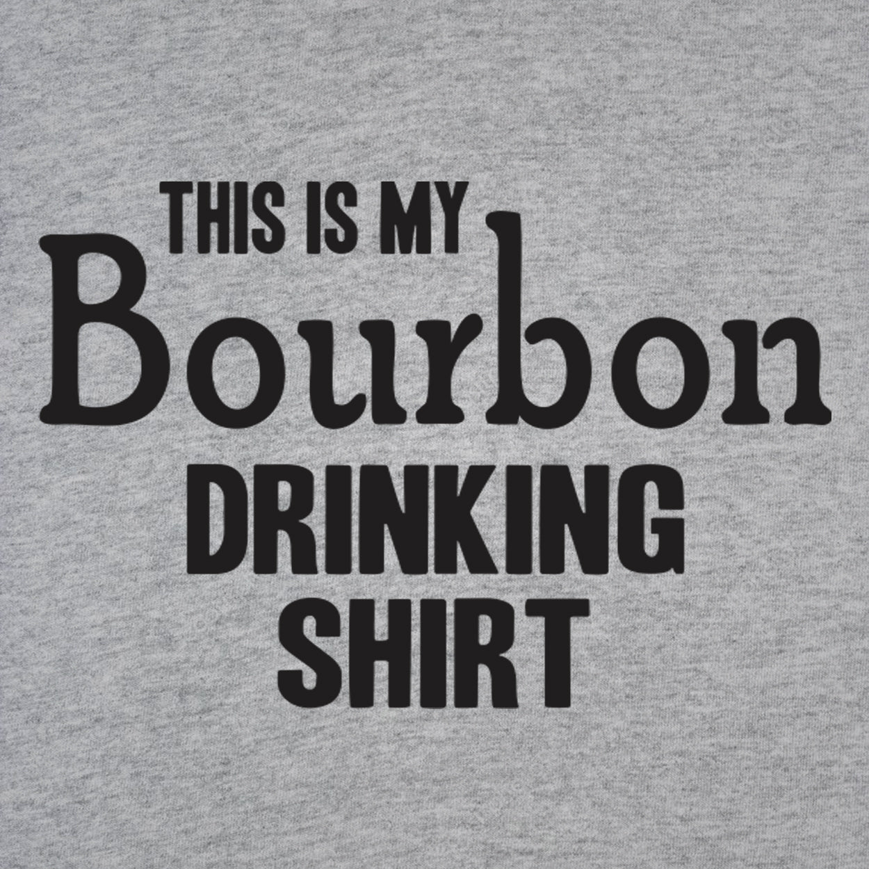 My Bourbon drinking shirt - DonkeyTees