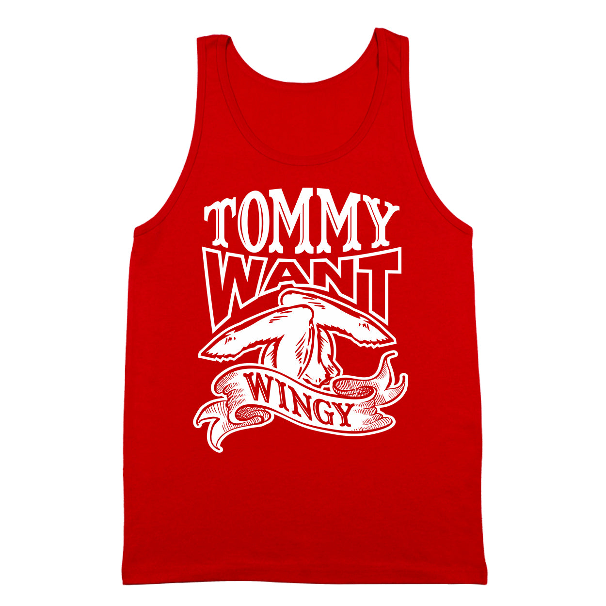 Tommy Want Wingy Tshirt - Donkey Tees