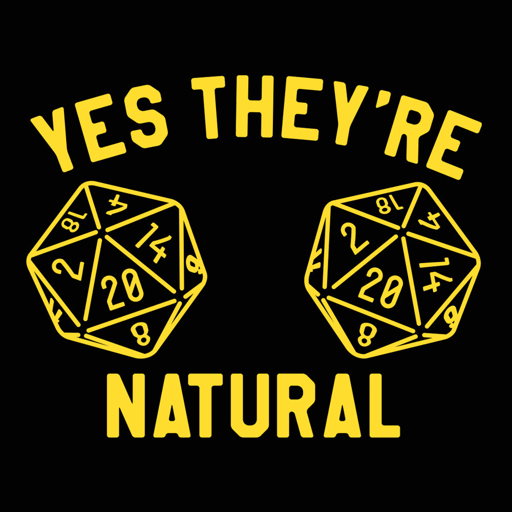 They're Natural Dice Game Tshirt - Donkey Tees
