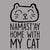 Namastay home with my cat - DonkeyTees