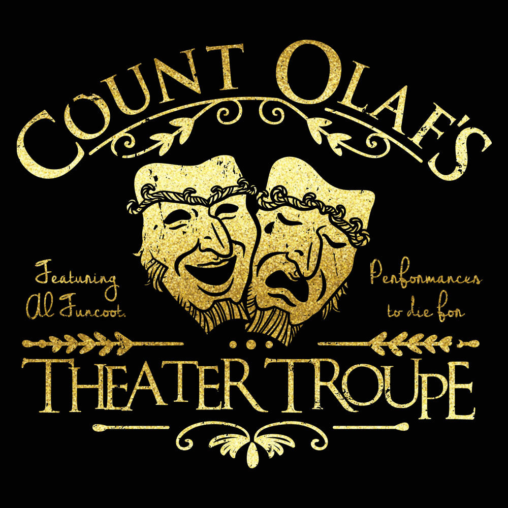 Count Olafs Theater Troupe - DonkeyTees