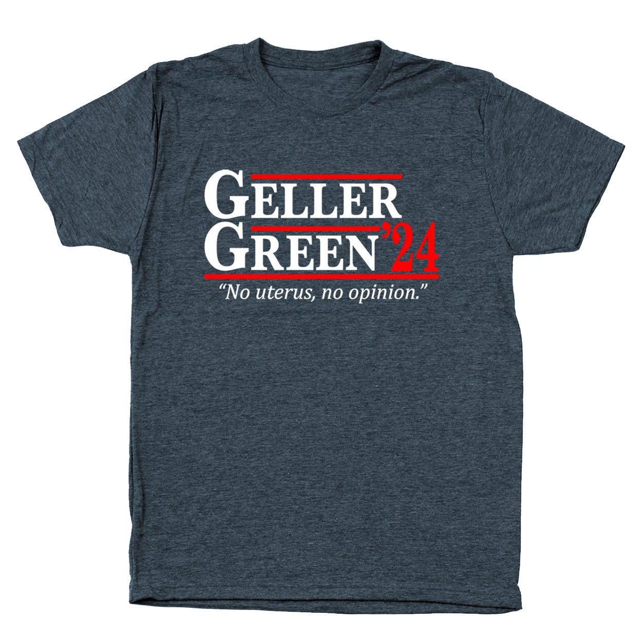 Geller Green 2024 Election Tshirt - Donkey Tees