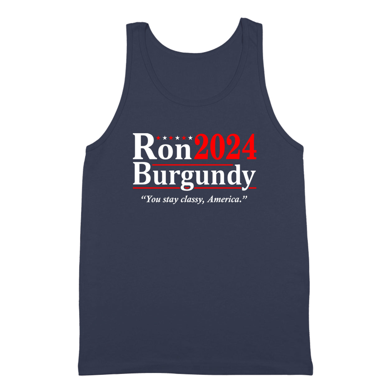 Ron Burgundy 2024 Election Tshirt - Donkey Tees