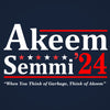 Akeem and Semmi 2024 Election