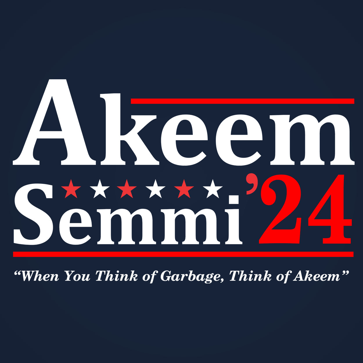 Akeem and Semmi 2024 Election