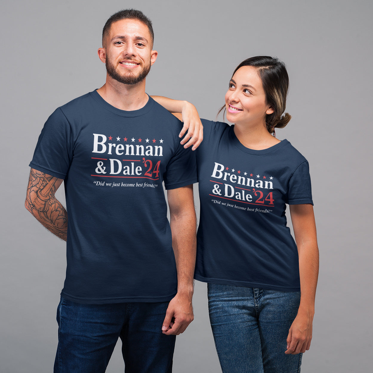 Brennan And Dale 2024 Election Tshirt - Donkey Tees