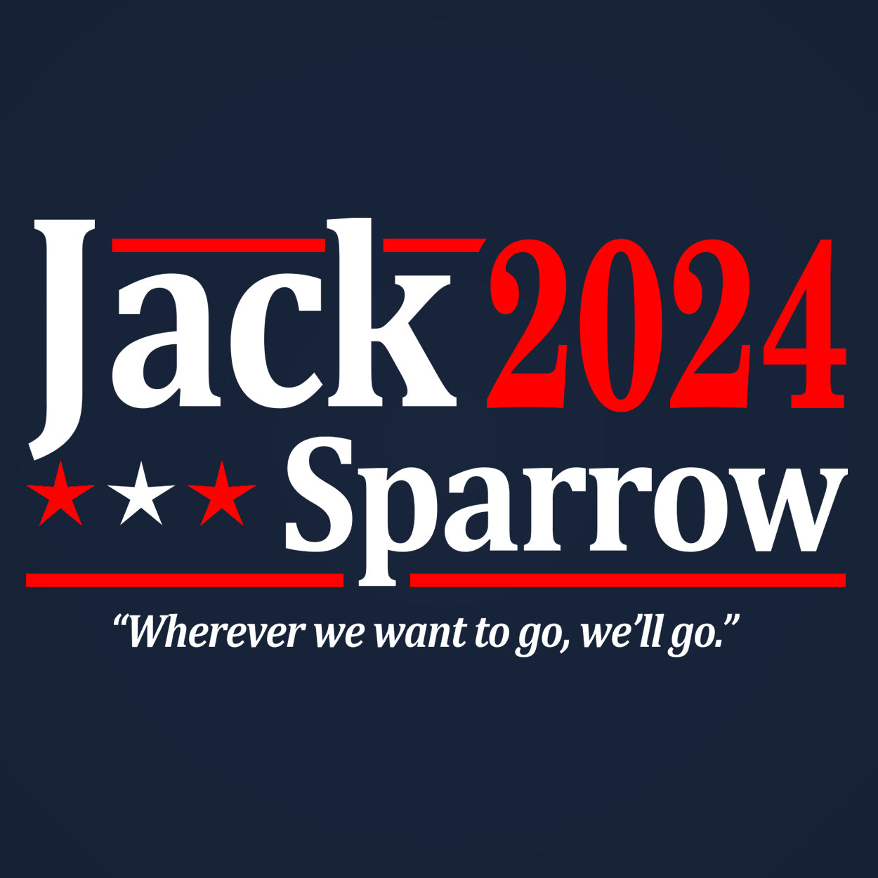 Jack Sparrow 2024 Election